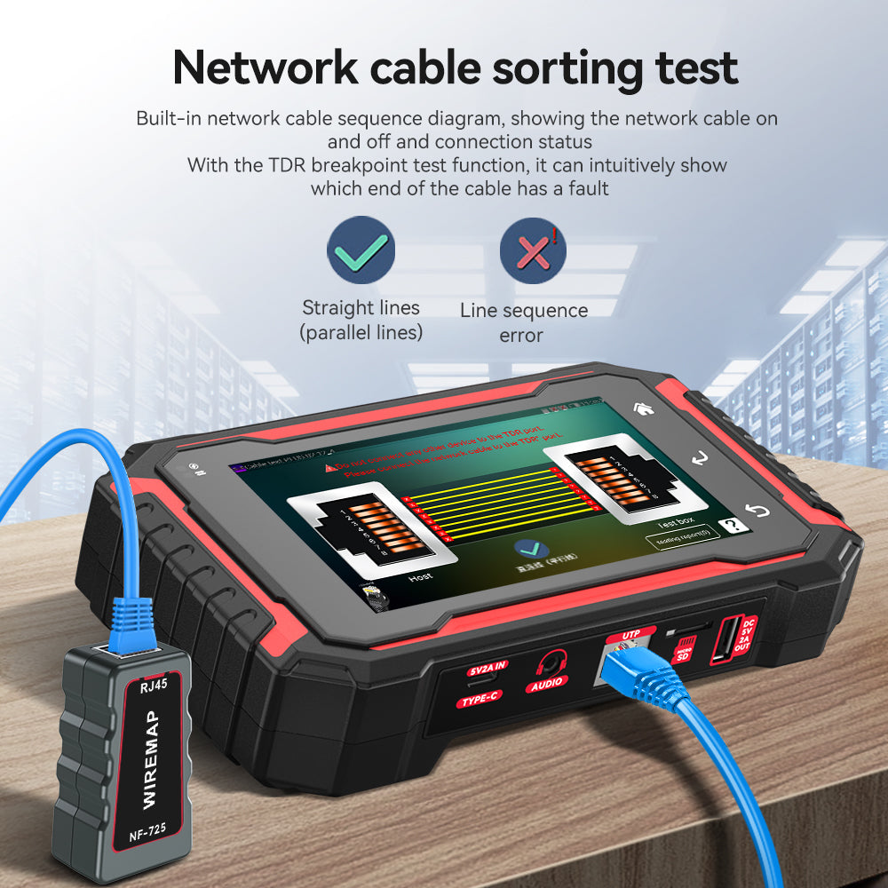 IP Camera Monitor 5.5 Inch Touch Screen CCTV Tester with WiFi